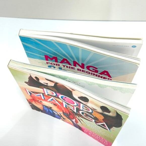 Lot of 2 Manga Drawing Books Softcover Pop D'errico Martin Beginner Shoujo Hart - Picture 2 of 14